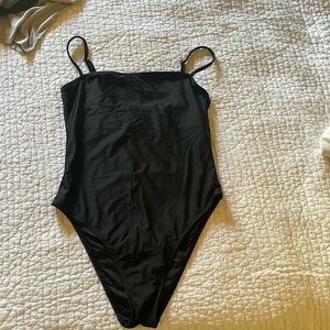 NEVER BEEN WORN black one piece swimsuit